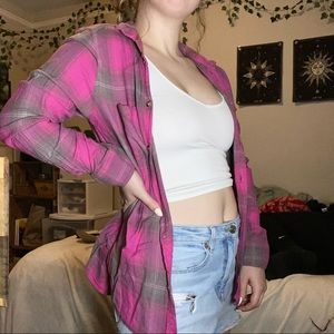 American Eagle Vintage Boyfriend Flannel